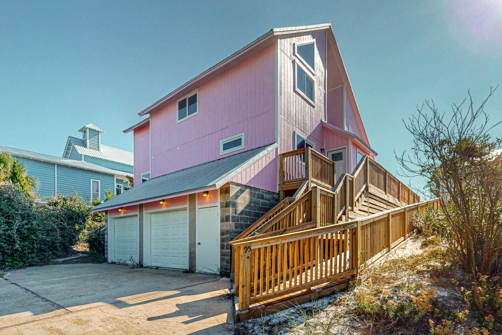 Grayton Beach "Inn The Pink" 95 High Dune Drive Santa Rosa Beach Exterior foto